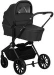 Lionelo Kombikinderwagen MIKA PLUS 3in1 schwarz