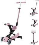 Globber Scooter 3in1 Go-Up Deluxe ECO 360 mit Leuchtrollen