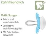 Mam 2er-Pack Schnuller Original Silikon, 0-6M