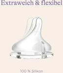 Lansinoh Babyflasche NaturalWave, Anti-Kolik-Weithals, Gr. S, 160 ml, ab 1M