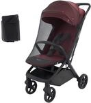 Kinderkraft Buggy NUBI 3 dunkelrot