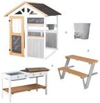 Roba Spielhaus mit Tischset und BBQ-K&uuml;che Outdoor + 4193772