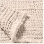 Nordic Coast Company Babydecke Musselin Fransen 80x80cm