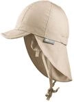 Sterntaler Schirmm&uuml;tze mit Nacken- und UV-Schutz