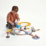 Haba Kugelbahn Kullerb&uuml; &ndash; Spielbahn Gro&szlig;e Baustelle