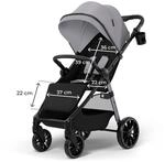 Kinderkraft Kinderwagen Sportwagen GRANDE 2 grau