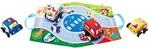 Hape Pl&uuml;schauto-Set mit R&uuml;ckziehmotor