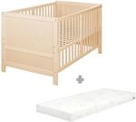 Roba Kombi-Kinderbett 70 x 140 cm mit Matratze Easy Sleep 4193722