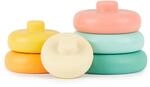 Bieco Silikon Baby Stapelturm Tropical Vibes 4189838