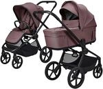 Moon Diamond Kombikinderwagen Resea FOLD Trio-Set inkl. Babyschale Cosmo 2.0 braun