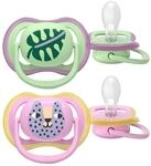 Philips Avent 2er-Pack Schnuller ultra air, 6-18M