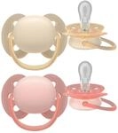 Philips Avent 2er-Pack Schnuller ultra soft, 0-6M