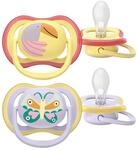 Philips Avent 2er-Pack Schnuller ultra air, 0-6M