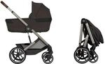 Cybex Gold Kombikinderwagen BALIOS S LUX inkl. faltbarer Wanne braun