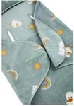 Sterntaler Einschlagdecke Microfleece Ente Edda gruen