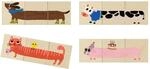 Coppenrath Die Spiegelburg Holz-Dreh-Puzzle mit 4 Tieren