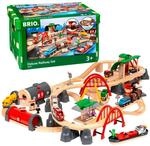 Brio Stra&szlig;en & Schienen Bahn Set Deluxe 4133292