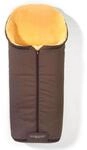 Hofbrucker Kinderwagen Lammfell-Fu&szlig;sack Iglu braun 4188146