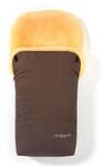 Hofbrucker Kinderwagen Lammfell-Fu&szlig;sack Putzi braun 4188118