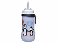 nip® Strohhalmbecher Straw Cup Boy, 330 ml Pinguine