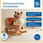 Bieco Pl&uuml;sch Schaukeltier Giraffe 4158682