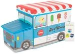 Bieco Aufbewahrungsbox mit Deckel Kinder Icecream 4154472