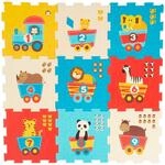 Bieco Puzzlematte 18 tlg. Bunt - ab Geburt 4154839