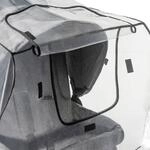 Reer Universal Regenschutz f&uuml;r Kinderwagen Geschwisterwagen transparent