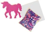 Ses B&uuml;gelperlen-Set Einhorn Glow in the Dark
