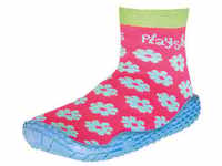 Playshoes Aqua Socken Blume pink