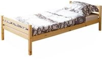 Ticaa Einzelbett "Nadine " Kiefer massiv Natur 4197700