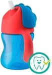 Philips Avent Trinklernbecher mit Strohhalm, SCF796/01, 200ml, 9-12M
