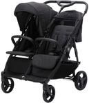 Fill Duo Kinderwagen Zwillingswagen schwarz