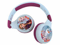 LEXIBOOK Disney Die Eiskönigin 2-in-1-Bluetooth-Kopfhörer für Kinder mit