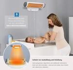 Reer Heizstrahler 2-in-1 FeelWell mit Standfu&szlig; und Abschaltautomatik