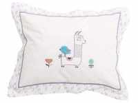 Be Be 's Collection Kuschelkissen Lama grau