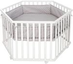 Roba Laufgittereinlage 6-eckig roba Style grau 4136326