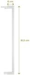 Geuther Verl&auml;ngerungsset 8 cm f&uuml;r Easylock Plus und Easylock zum Klemmen