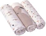 L&auml;ssig 3er-Pack Mullwindeln 80x80 cm Heavenly Soft Tiny Farmer