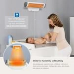 Reer Wandheizstrahler FeelWell mit Abschaltautomatik