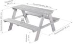 Roba Kindersitzgruppe Picknick for 4 Outdoor Deluxe