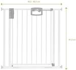 Geuther T&uuml;rschutzgitter Easylock Plus 80,5-88,5 cm