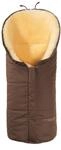Hofbrucker Kinderwagen Lammfell-Fu&szlig;sack f&uuml;r Babywanne Eskimo braun 4188105