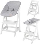 Roba Treppenhochstuhl, Set 2in1 roba Style grau Born Up 4127369