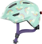 Abus 67301, Abus Fahrradhelm Smiley 3.0 LED hellblau