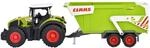 Dickie Toys Traktor Claas mit Anh&auml;nger
