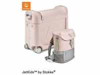JETKIDS™ BY STOKKE® Aufsitzkoffer BedBox™ mit Crew BackPack™ Pink 570603