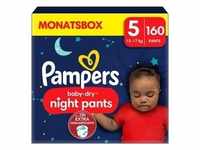 Pampers Baby-Dry Pants Night, Gr. 5 12-17kg, Monatsbox (1 x 160 Pants)