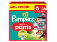 Pampers Baby-Dry Pants Paw Patrol, Gr. 6 Extra Large 14-19kg, Monatsbox (1 x 138