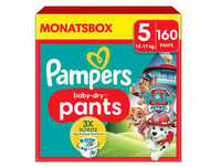 Pampers Baby-Dry Pants Paw Patrol, Gr. 5 Junior 12-17kg, Monatsbox (1 x 160...